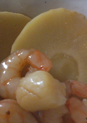 たけのことエビの旨煮オイスターソース味-レシピのメイン写真