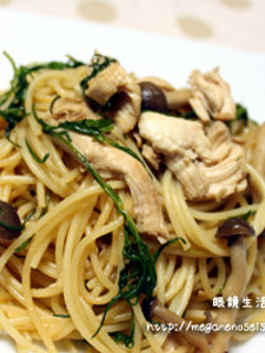 簡単☆栄養満点おかひじきのパスタ-レシピのメイン写真