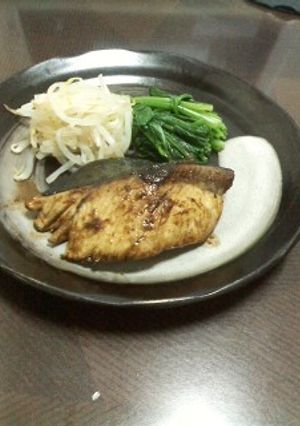 プロが作る　魚ステーキ　　ハマります-レシピのメイン写真