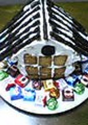 お菓子の家で誕生日♪-レシピのメイン写真