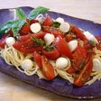 真っ赤なトマトの冷製パスタ
