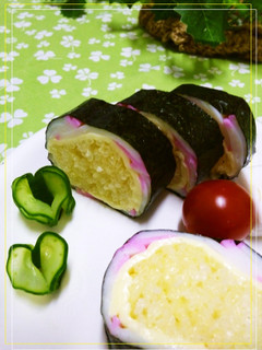 チーズとかまぼこの海苔巻き-レシピのメイン写真