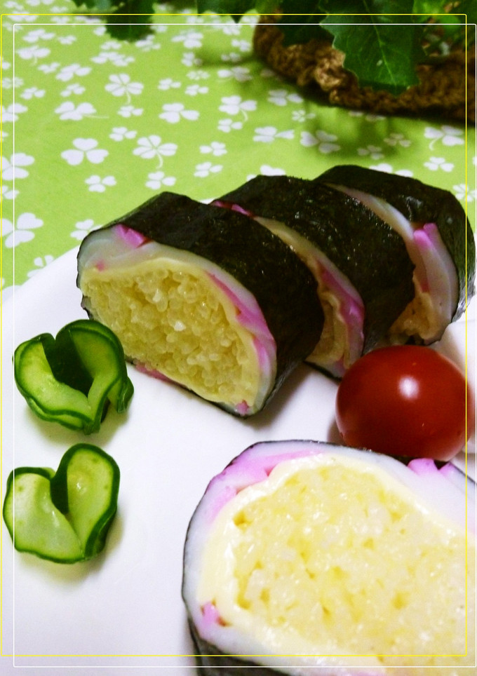 チーズとかまぼこの海苔巻き-レシピのメイン写真