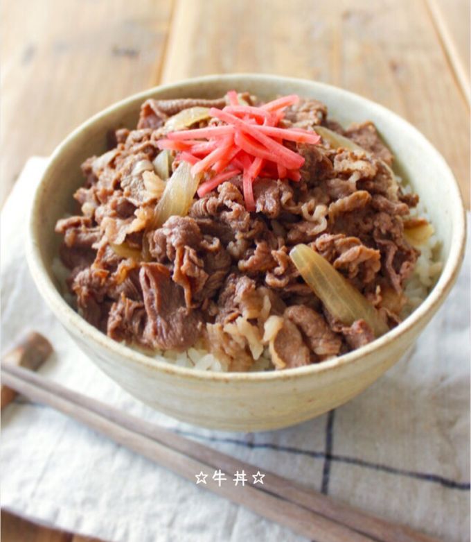 ☆牛丼☆ by ☆栄養士のれしぴ☆ 【クックパッド】 簡単おいしい