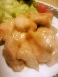鶏むね肉の柔らか味噌マヨネーズ焼き☆-レシピのメイン写真