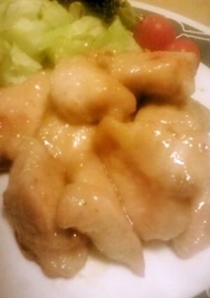 鶏むね肉の柔らか味噌マヨネーズ焼き☆-レシピのメイン写真