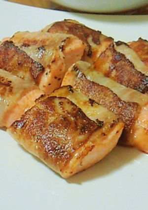 鮭のベーコン巻き焼き-レシピのメイン写真