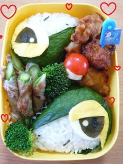 キャラ弁★ツタージャ弁当★-レシピのメイン写真