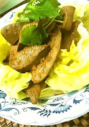 Ken房の簡単☆豚レバーのレタス巻き-レシピのメイン写真