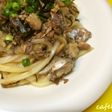さんま缶と大根おろしのみぞれうどん