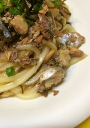 さんま缶と大根おろしのみぞれうどん-レシピのメイン写真