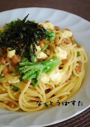 納豆チーズパスタ-レシピのメイン写真