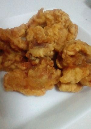 塩でしっかり味のジューシーな唐揚げ-レシピのメイン写真