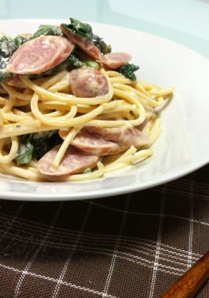 簡単♡我が家のクリームパスタ♡-レシピのメイン写真
