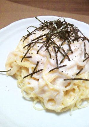 火を使わない★明太子クリームパスタ-レシピのメイン写真