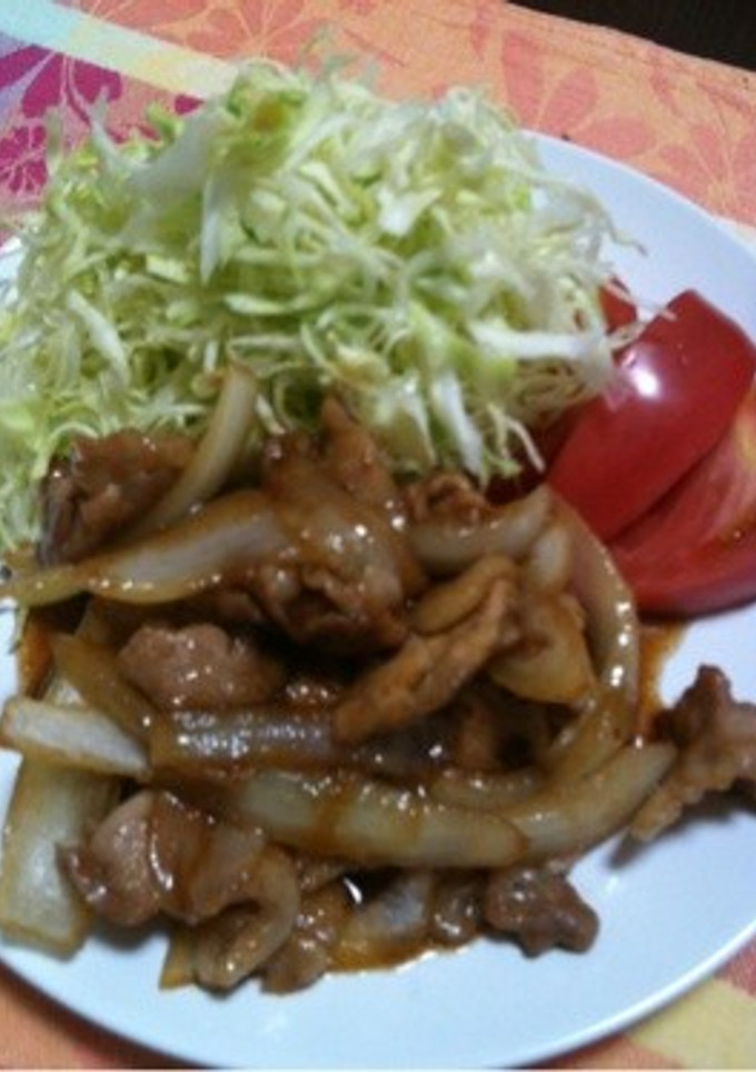 定食屋さんのしょうが焼き-レシピのメイン写真
