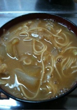 にゅるっと美味しい味噌汁withそーめん-レシピのメイン写真