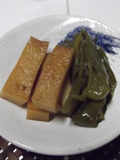 ピーマンとさつま揚げのさっと煮-レシピのメイン写真