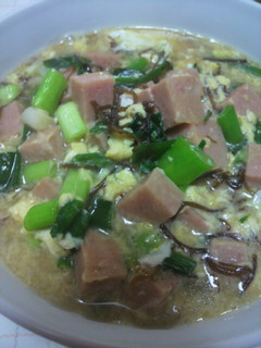 スパムともずく丼-レシピのメイン写真