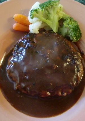 簡単豆腐煮込みハンバーグ-レシピのメイン写真