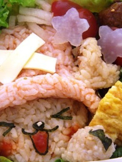 キャラ弁☆チョッパーのおにぎり弁当♪-レシピのメイン写真