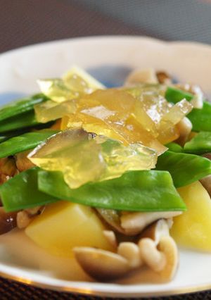 コンソメジュレで温野菜-レシピのメイン写真