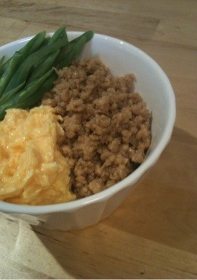 簡単♪我が家の三色丼♪-レシピのメイン写真