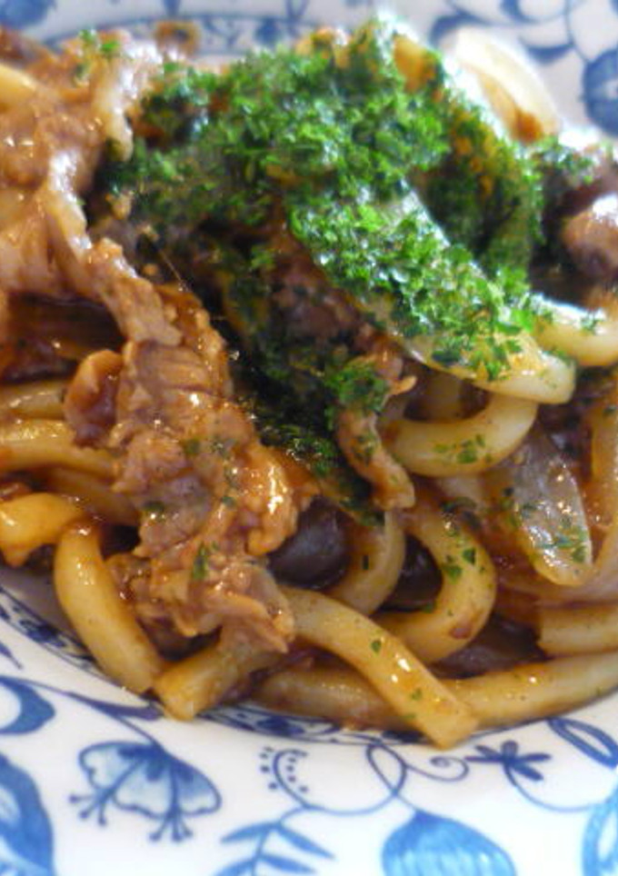 水なしレシピ　簡単　美味しい　焼きうどん-レシピのメイン写真