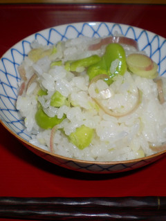 そら豆(一寸豆)の炊き込みご飯-レシピのメイン写真