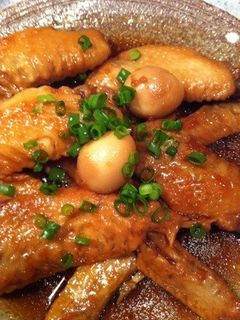 手羽先の柚子煮-レシピのメイン写真
