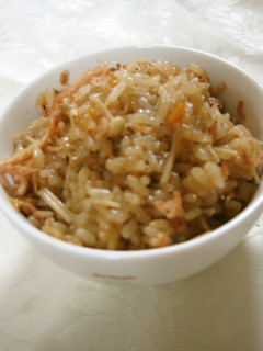 甜麺醤で♡お手軽&美味な中華おこわ-レシピのメイン写真