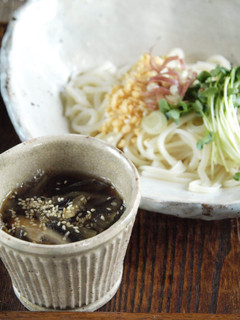 ツルっと!茄子と冥加汁の旨みうどん-レシピのメイン写真