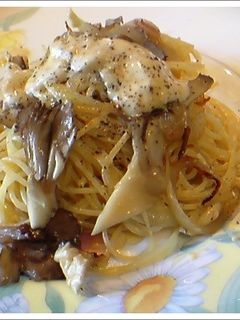 山葵醤油マヨネーズスパゲティ-レシピのメイン写真