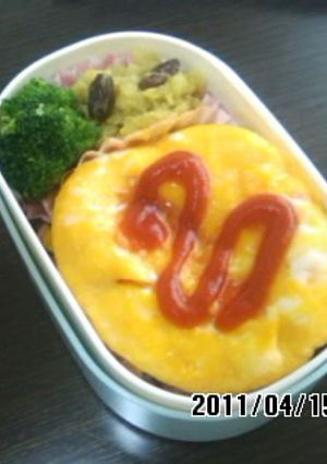 1人分☆レンジでオムライス＊-レシピのメイン写真