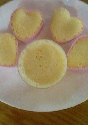 ホットケーキミックス蒸しケーキ-レシピのメイン写真