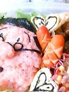 キャラ弁 マスオさん-レシピのメイン写真