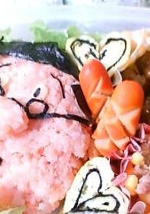 キャラ弁　マスオさん-レシピのメイン写真