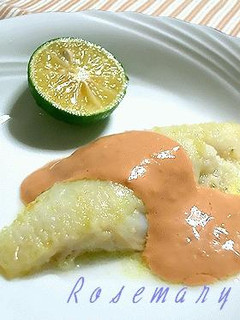 白身魚のムニエル オーロラ・ソース添え-レシピのメイン写真