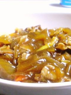 おそばやさんのカレー丼-レシピのメイン写真