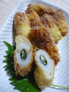 チーズ&青じそ入り ちくわフライ-レシピのメイン写真