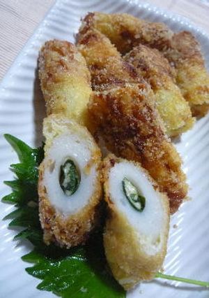 チーズ&青じそ入り　ちくわフライ-レシピのメイン写真