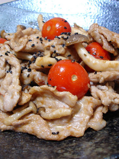 豚肉のマヨネーズ&きな粉炒め-レシピのメイン写真