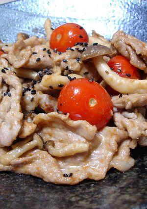 豚肉のマヨネーズ&きな粉炒め-レシピのメイン写真