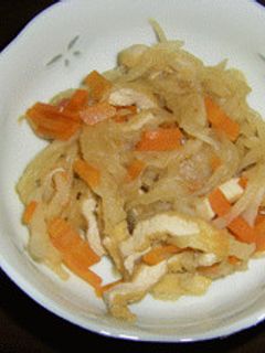 切干大根の煮物-レシピのメイン写真
