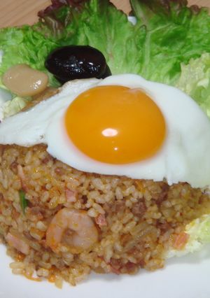 冷蔵庫にある野菜で♬簡単ナシゴレン-レシピのメイン写真