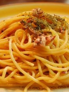 塩辛スパゲッティー-レシピのメイン写真