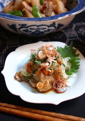 簡単だけど【なめこ薬味おろし】3倍欲しい-レシピのメイン写真