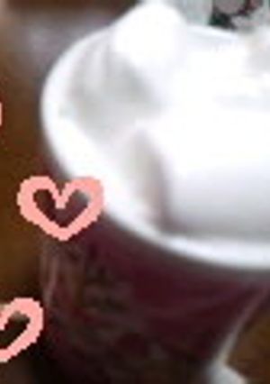 ほわいと◎ﾏｼｭﾏﾛmilk♪-レシピのメイン写真