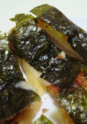 簡単!!油揚げのチーズ磯辺焼き-レシピのメイン写真