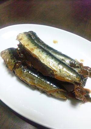 ☆イワシの甘辛梅酒煮☆圧力鍋☆-レシピのメイン写真